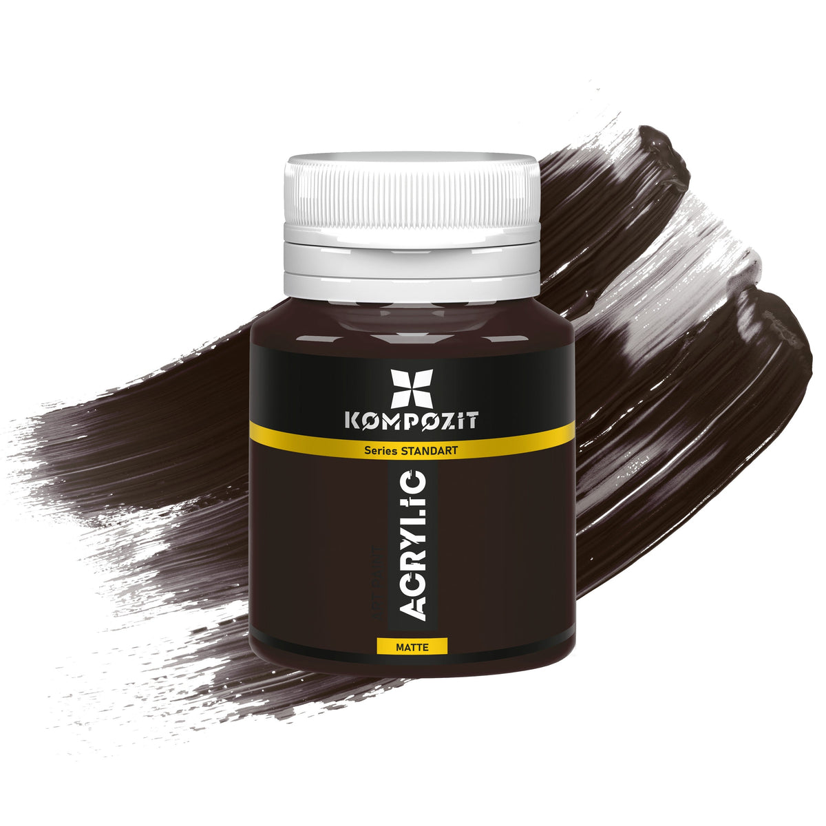 Akrylová barva Kompozit STANDART 20 ml – 84 Tmavě hnědá