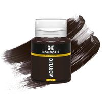 Akrylová barva Kompozit STANDART 20 ml – 84 Tmavě hnědá