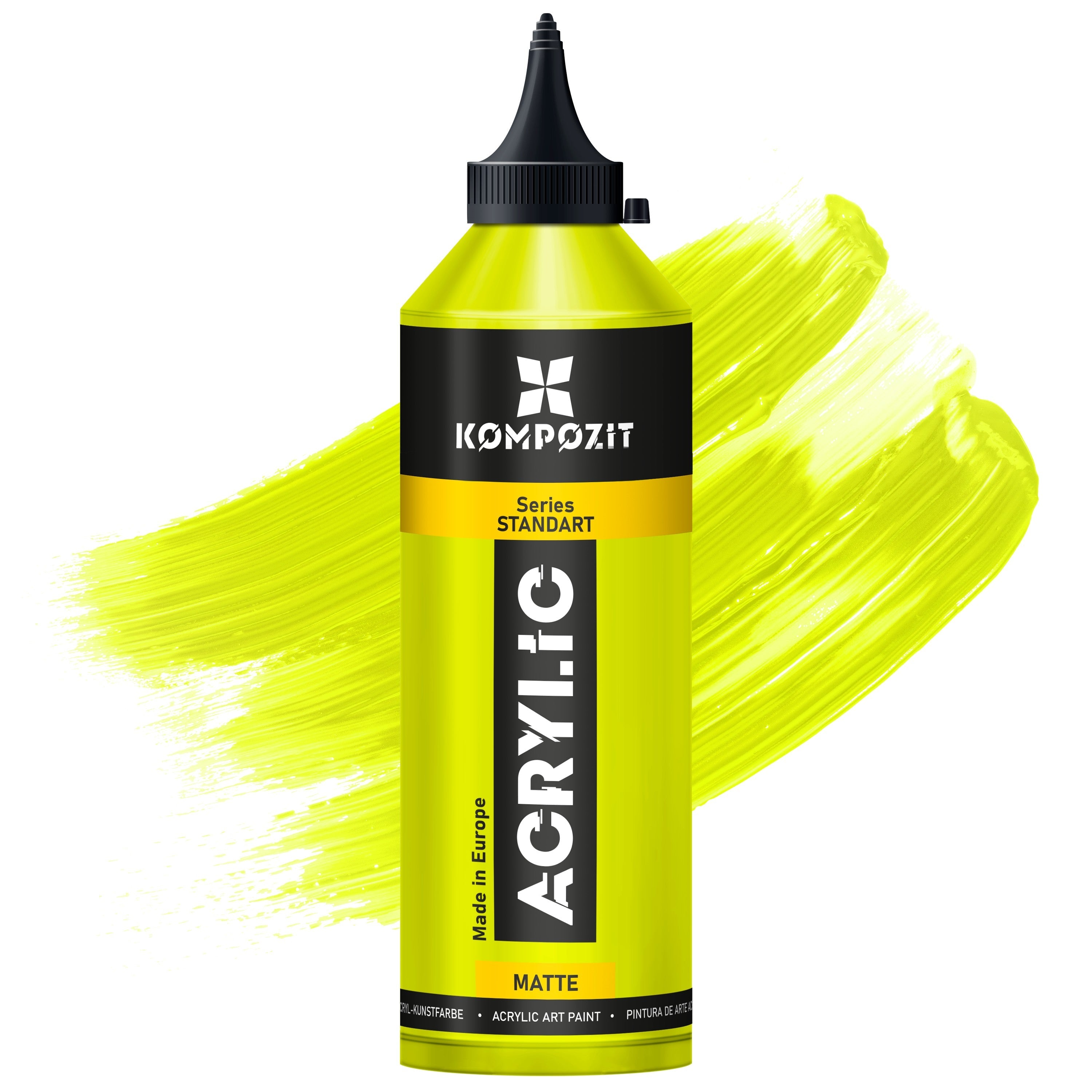 STANDART Kompozit akrylová barva – 111 Fluorescent Lime Green