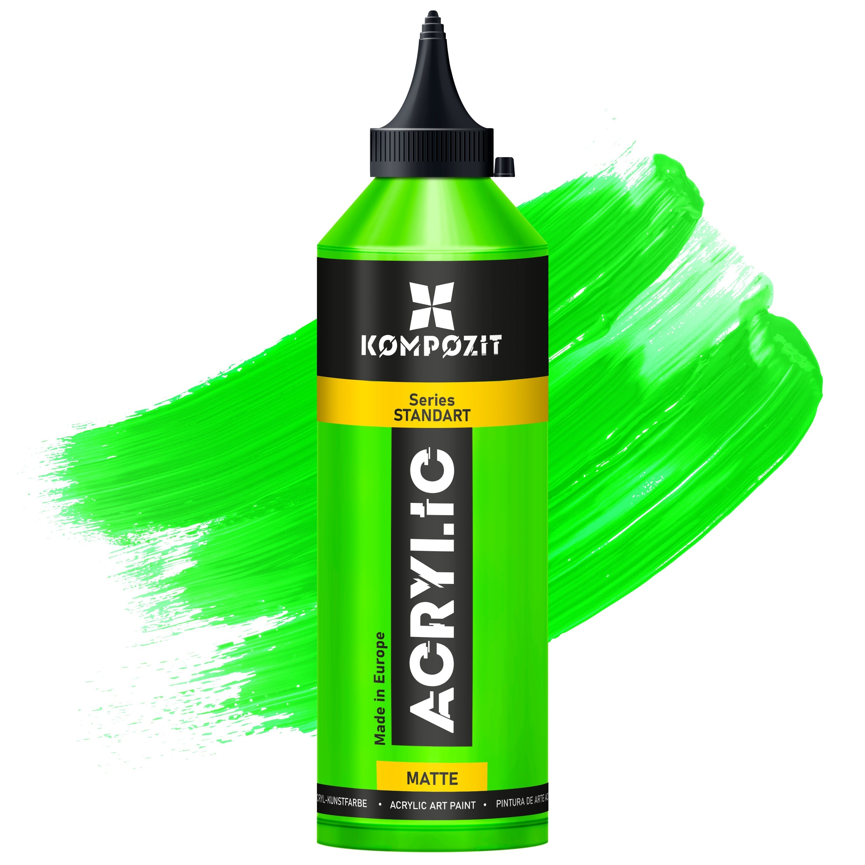STANDART Kompozit akrylová barva – 112 Fluorescent Green