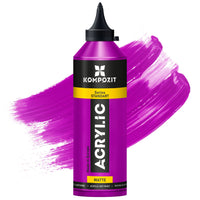 Akrylová barva Kompozit STANDART Fluorescent 500 ml – 115 Fluorescenční fialová