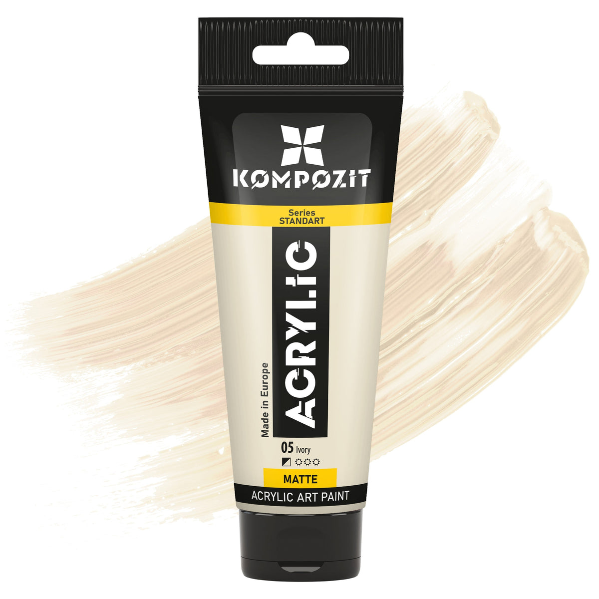 Akrylová barva STANDART Kompozit 75 ml – 05 Slonová kost