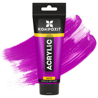 Akrylová barva Kompozit STANDART Fluorescent 75 ml – 115 Fluorescenční fialová