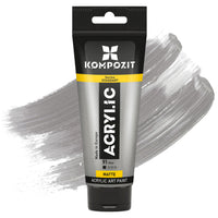 Akrylová barva STANDART Kompozit Metallic 75 ml – 91 Stříbrná