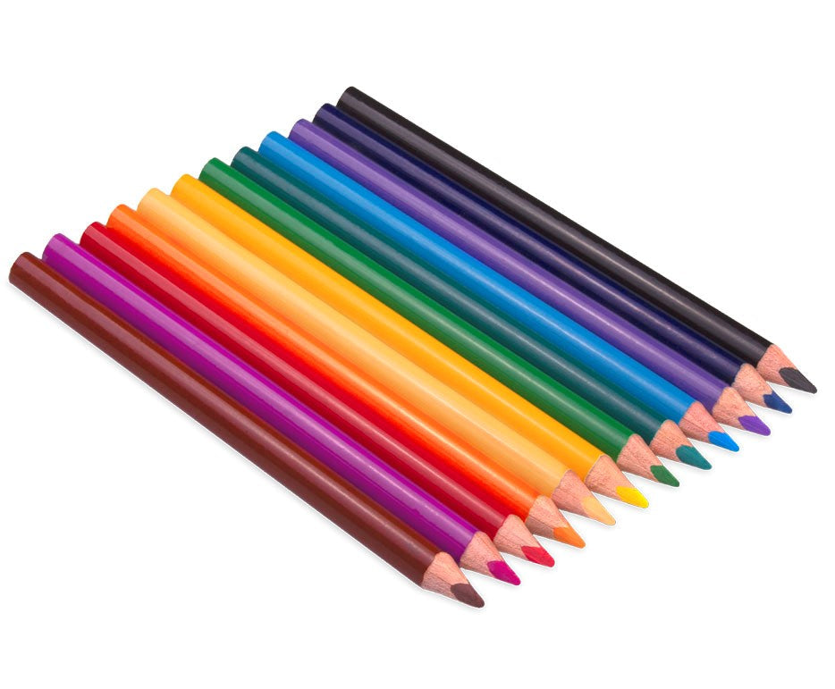 Barevné pastelky JOVI Maxi trojhranné box / 120 ks 12 barev