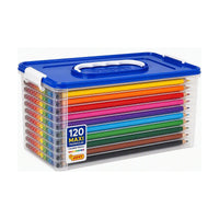 Barevné pastelky JOVI Maxi trojhranné box / 120 ks 12 barev