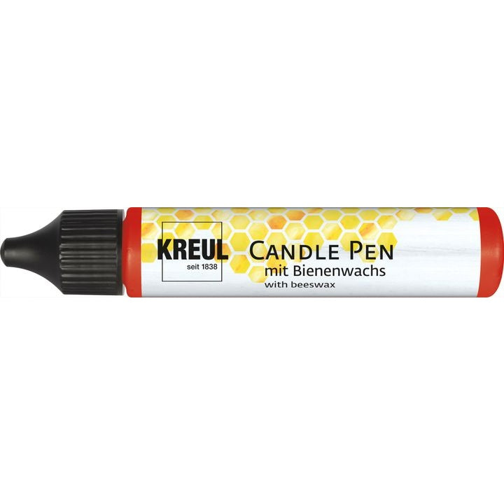 Barva na svíčky KREUL 29 ml - Červená