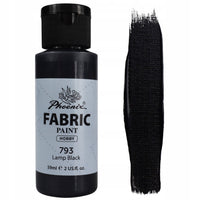 Barva na textil Phoenix 59 ml – černá