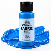 Barva na textil Phoenix 59 ml – jezerní modrá (Lake Blue 455)
