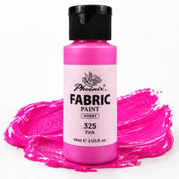 Barva na textil Phoenix 59 ml růžová 325
