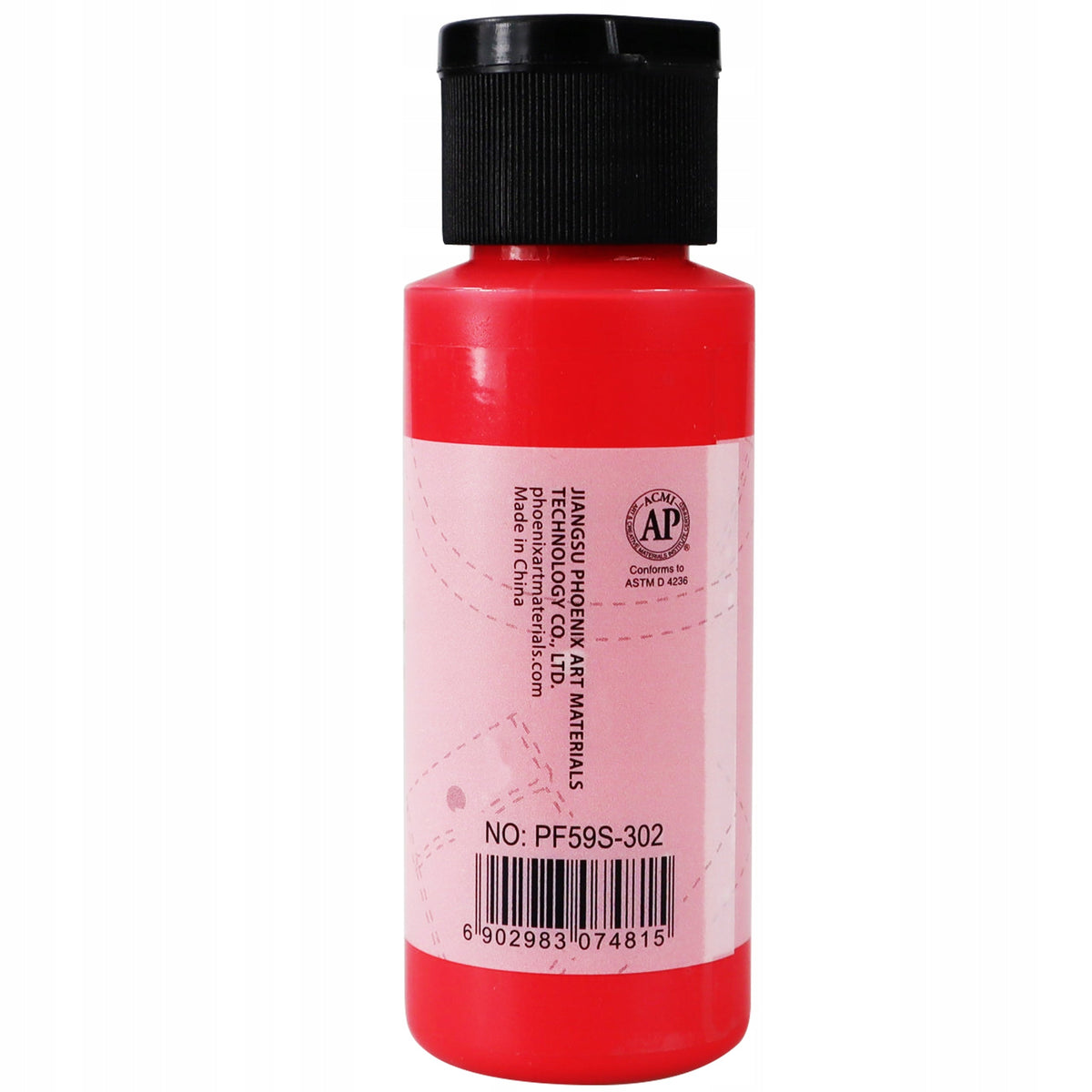Barva na textil Phoenix 59 ml šarlatová 302