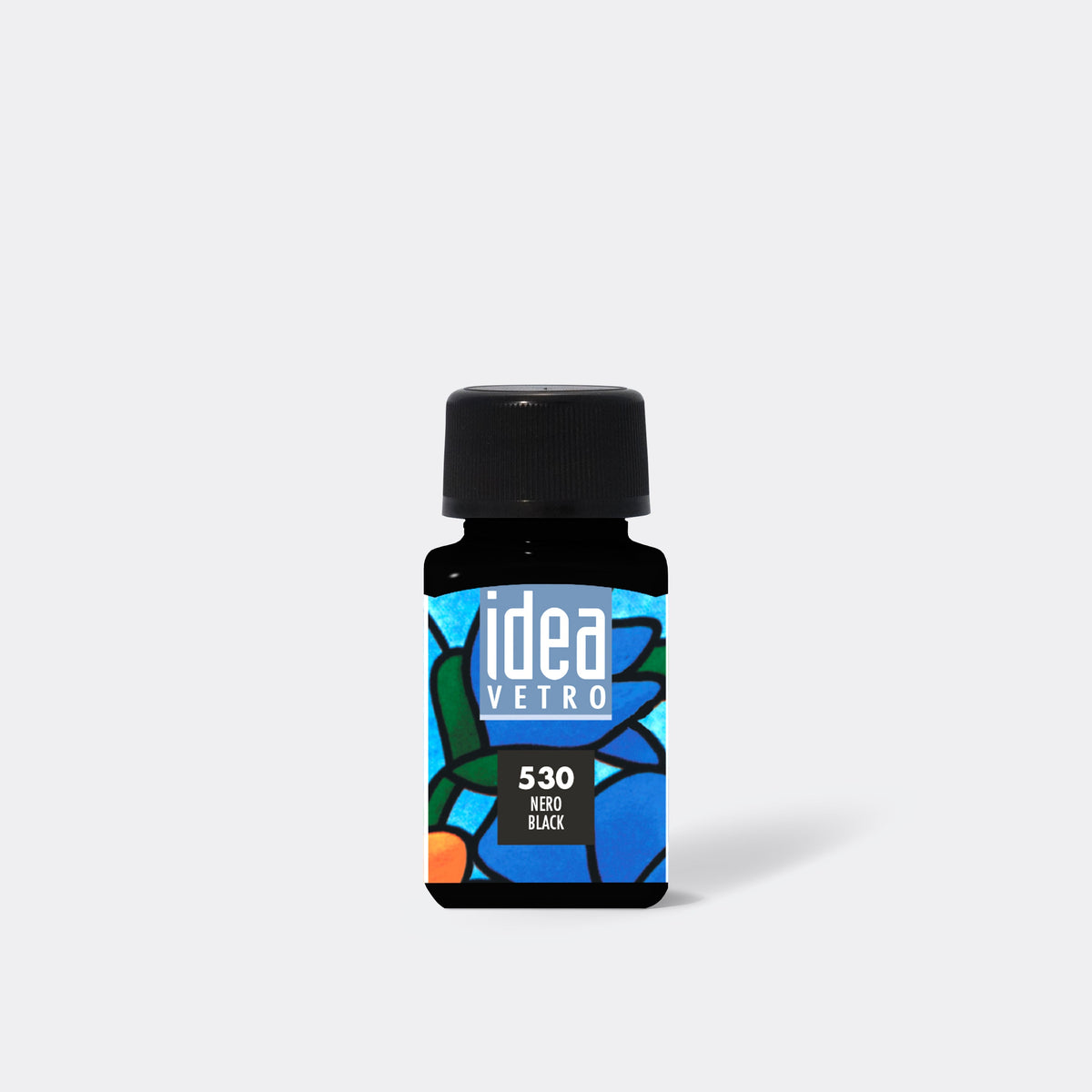 Barvy na sklo MAIMERI Idea Vetro - 60 ml – Černá