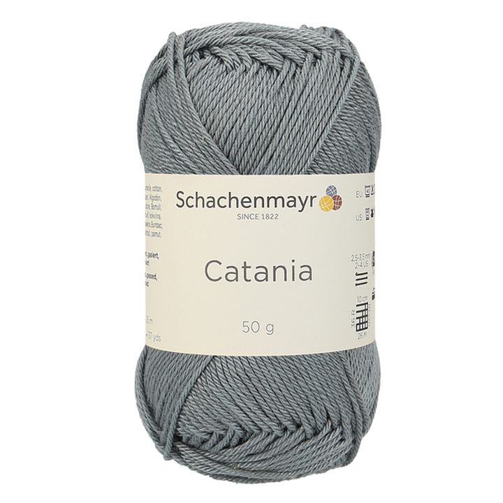 Bavlněná příze Schachenmayr SMC Catania 50 g – 00242 tmavosivá