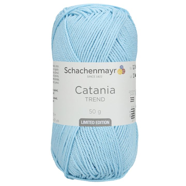 Bavlněná příze Schachenmayr SMC Catania Trend 50 g – 00505 baby modrá