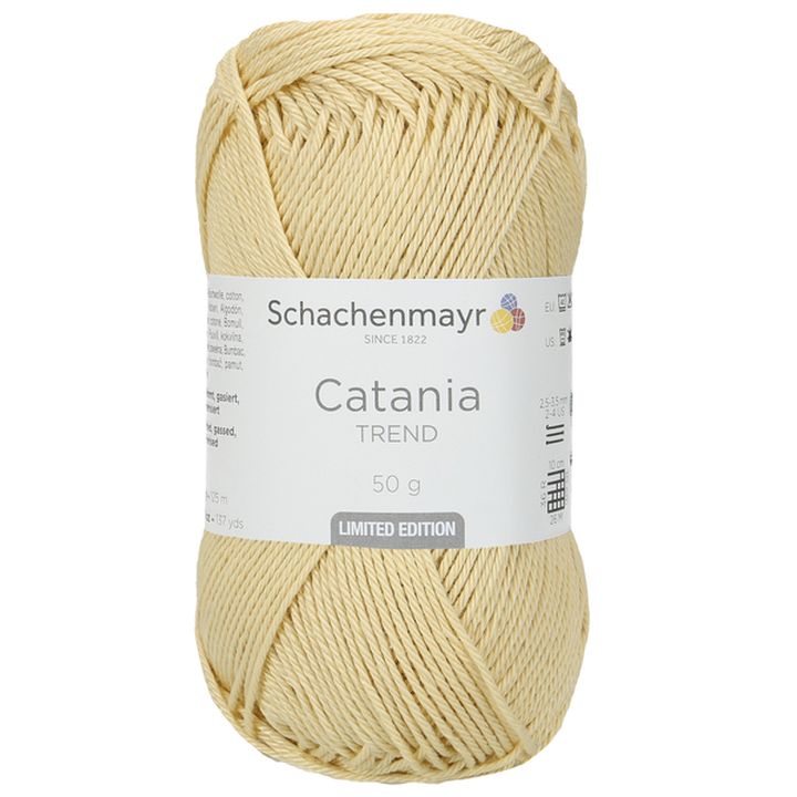 Bavlněná příze Schachenmayr SMC Catania Trend 50 g – 00509 svetložltá