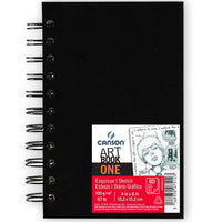 Canson Art Book One skicák 100 g/m², 80 listů, 10,2 x 15,2 cm se spirálovou vazbou