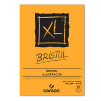 Kreslicí blok CANSON Bristol 180 g/m² A4 lepený - 50 listů