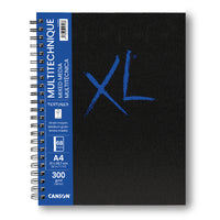 Canson XL Mix Media Textured blok 300 g/m² 68 listů A4 lepený