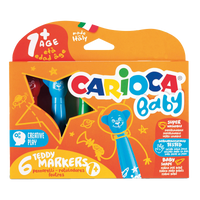 Carioca fixy Baby kulatý hrot, mix barev