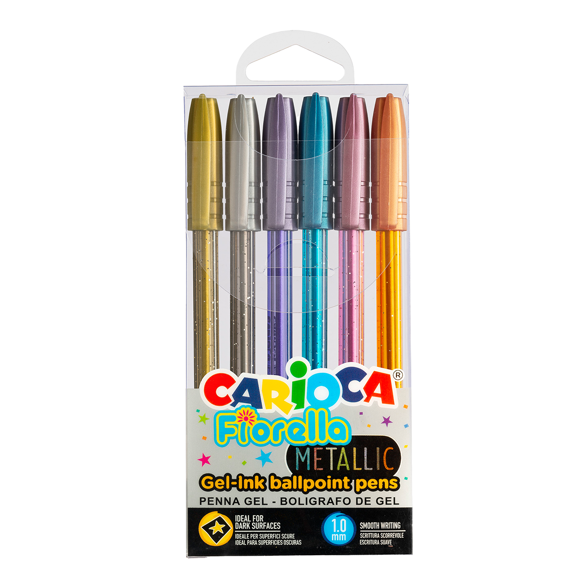 Carioca gelové pero Fiorella mix barev