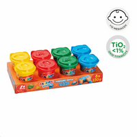 Carioca modelovací hmota Baby Do 1+, 150 g, mix barev – 8×