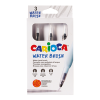 Carioca sada vodních štětců, 3 ks