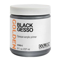 Černý akrylový šeps GOLDEN Black Gesso