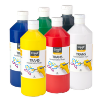 Creall sada transparentních barev Trans, 6 × 500 ml