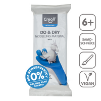 Creall samotvrdnoucí modelovací hmota DO&DRY hypoalergenní, 1 000 g – bílá