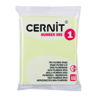 Modelovací hmota Cernit NUMBER ONE 56g – Pastel Yellow