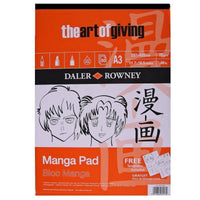 DALER ROWNEY Manga blok na markery 70 g - 50 listů, A3