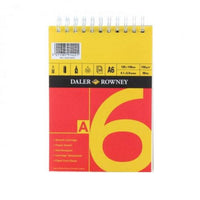 DALER ROWNEY D&R Red & Yellow skicák A6 150 g 25L lepený