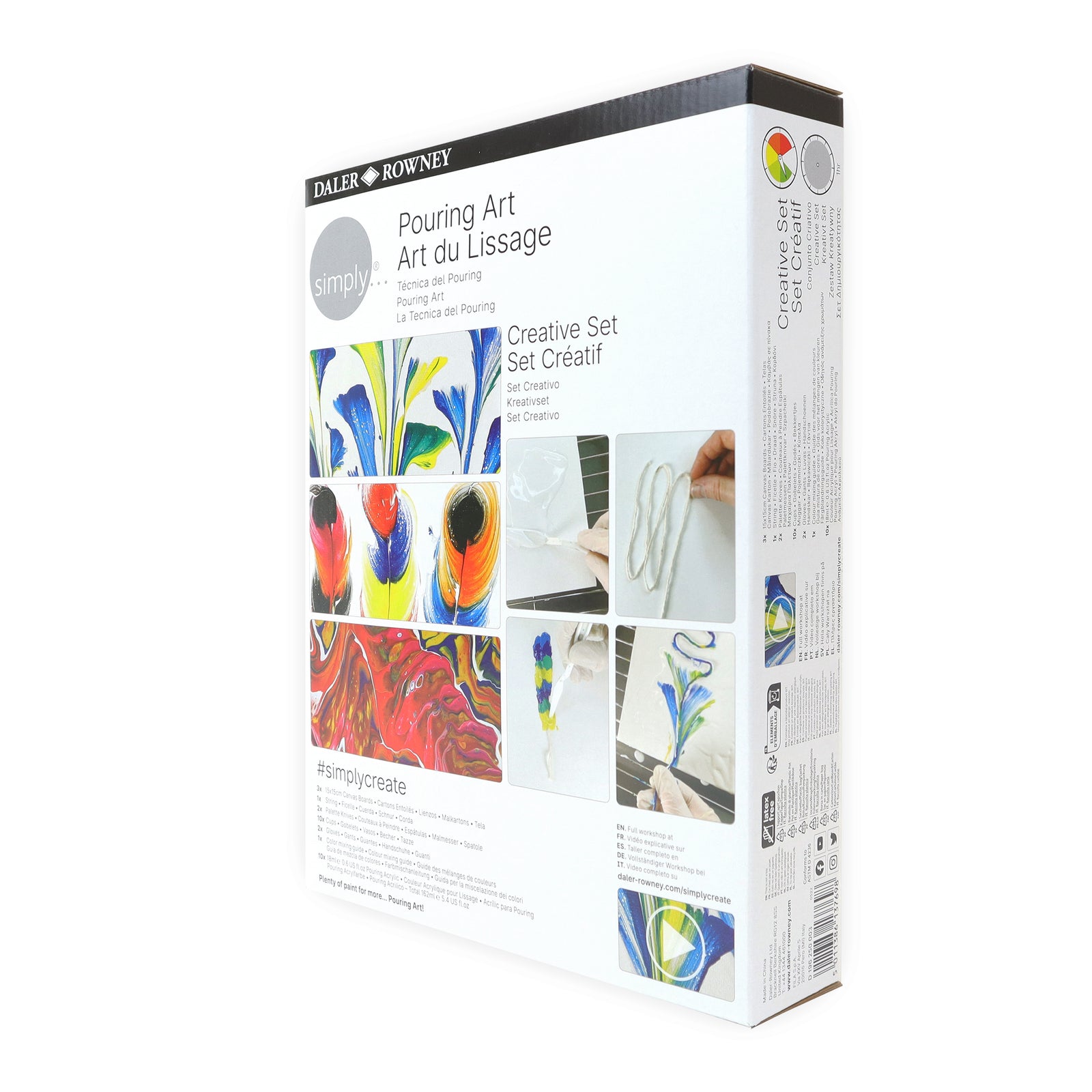 DALER ROWNEY D&R Simply kompletní sada na pouring