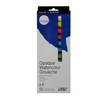 DALER ROWNEY Simply sada kvašových barev 12 x 12 ml