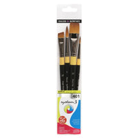 DALER ROWNEY System3 sada štětců na akryl SH 401 4 ks