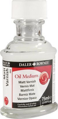 DALER ROWNEY D&R závěrečný matný lak na olejové barvy 75 ml