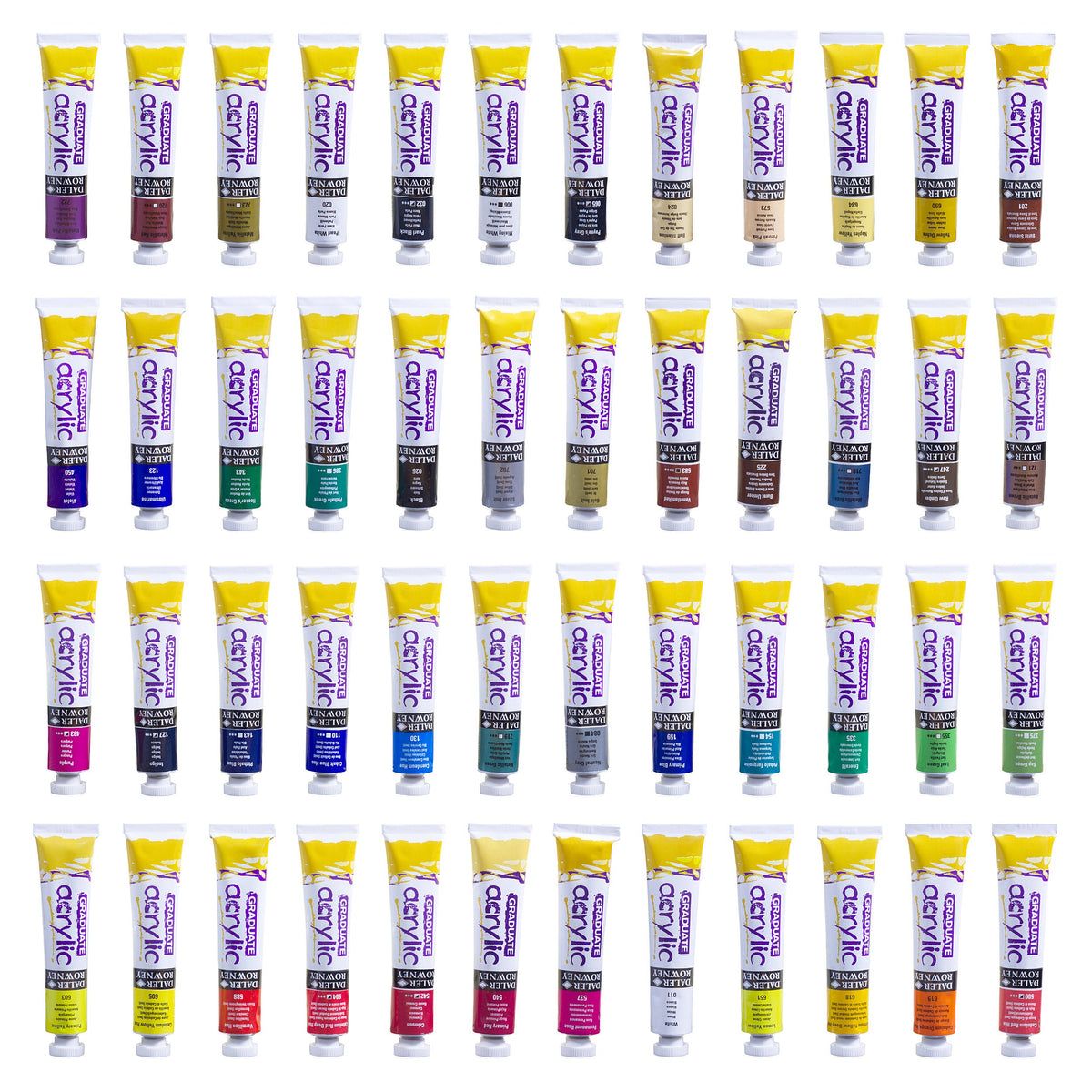 DALER ROWNEY Graduate sada akrylových barev 48 x 22 ml