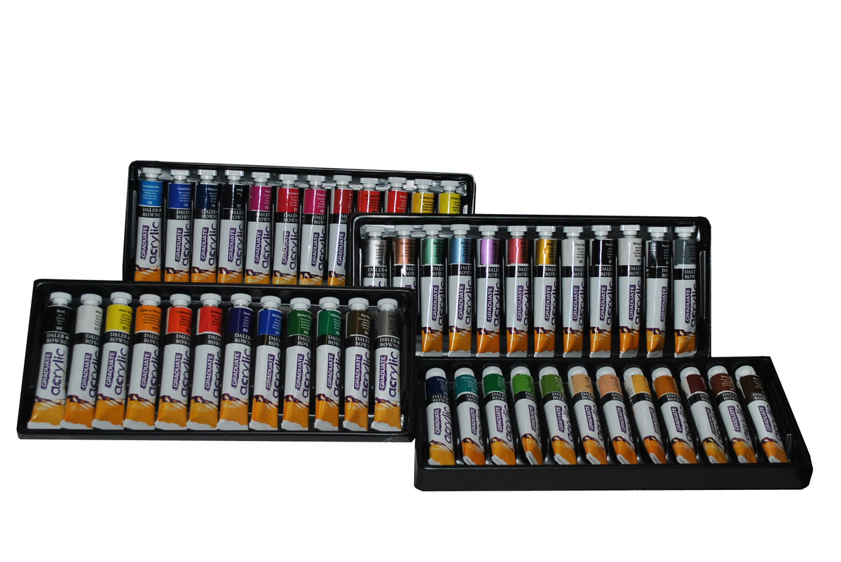 DALER ROWNEY Graduate sada akrylových barev 48 x 22 ml