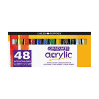 DALER ROWNEY Graduate sada akrylových barev 48 x 22 ml
