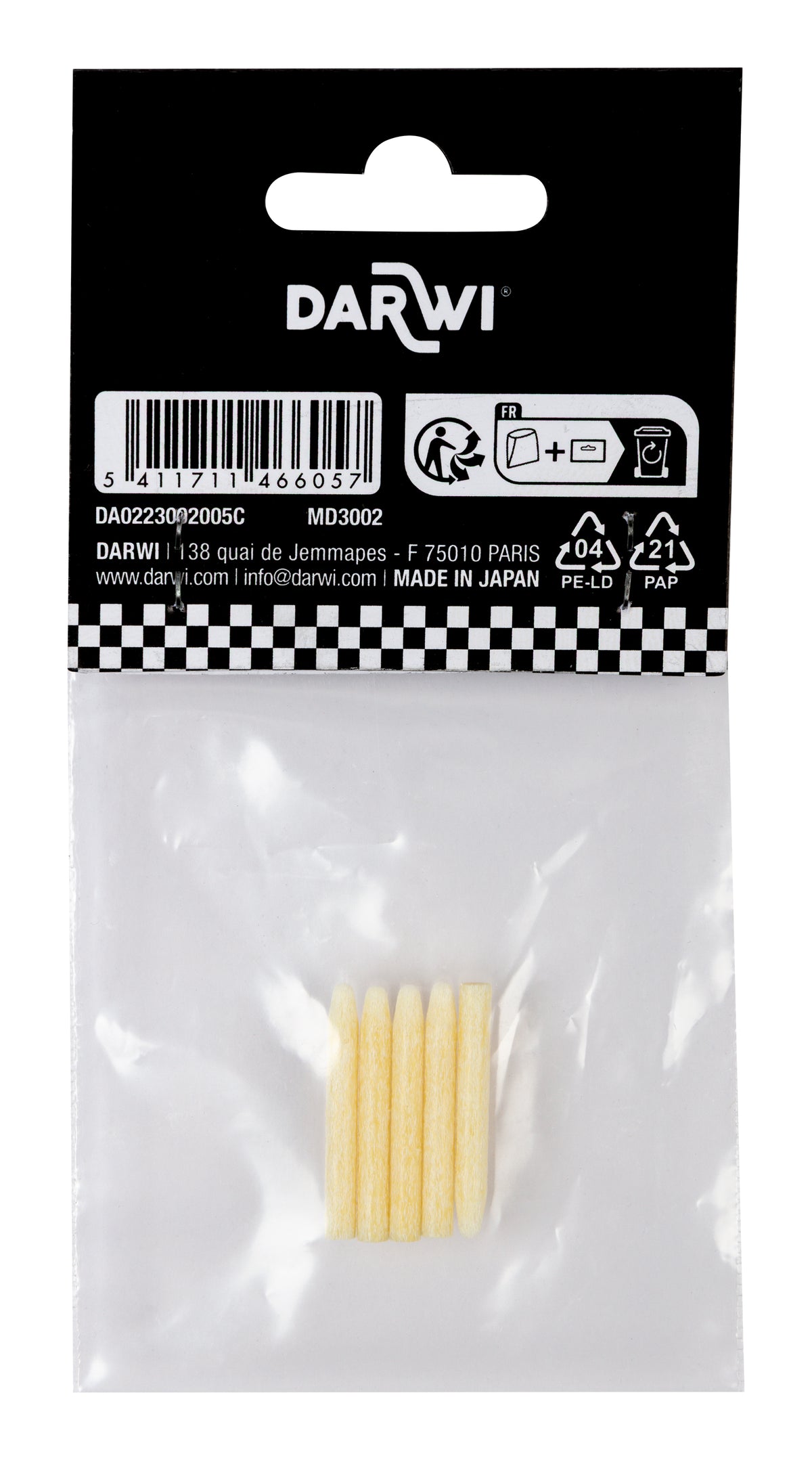 Náhradní hroty pro popisovače DARWI Marbel 2 mm 5 ks