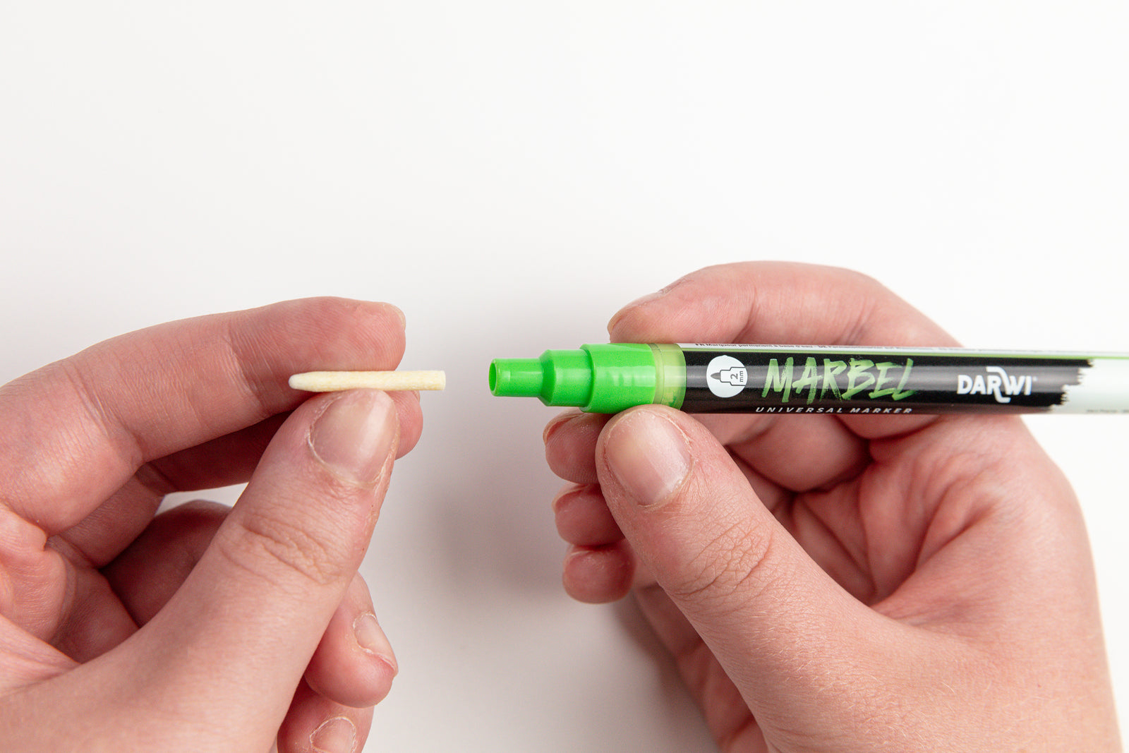 Náhradní hroty pro popisovače DARWI Marbel 2 mm 5 ks