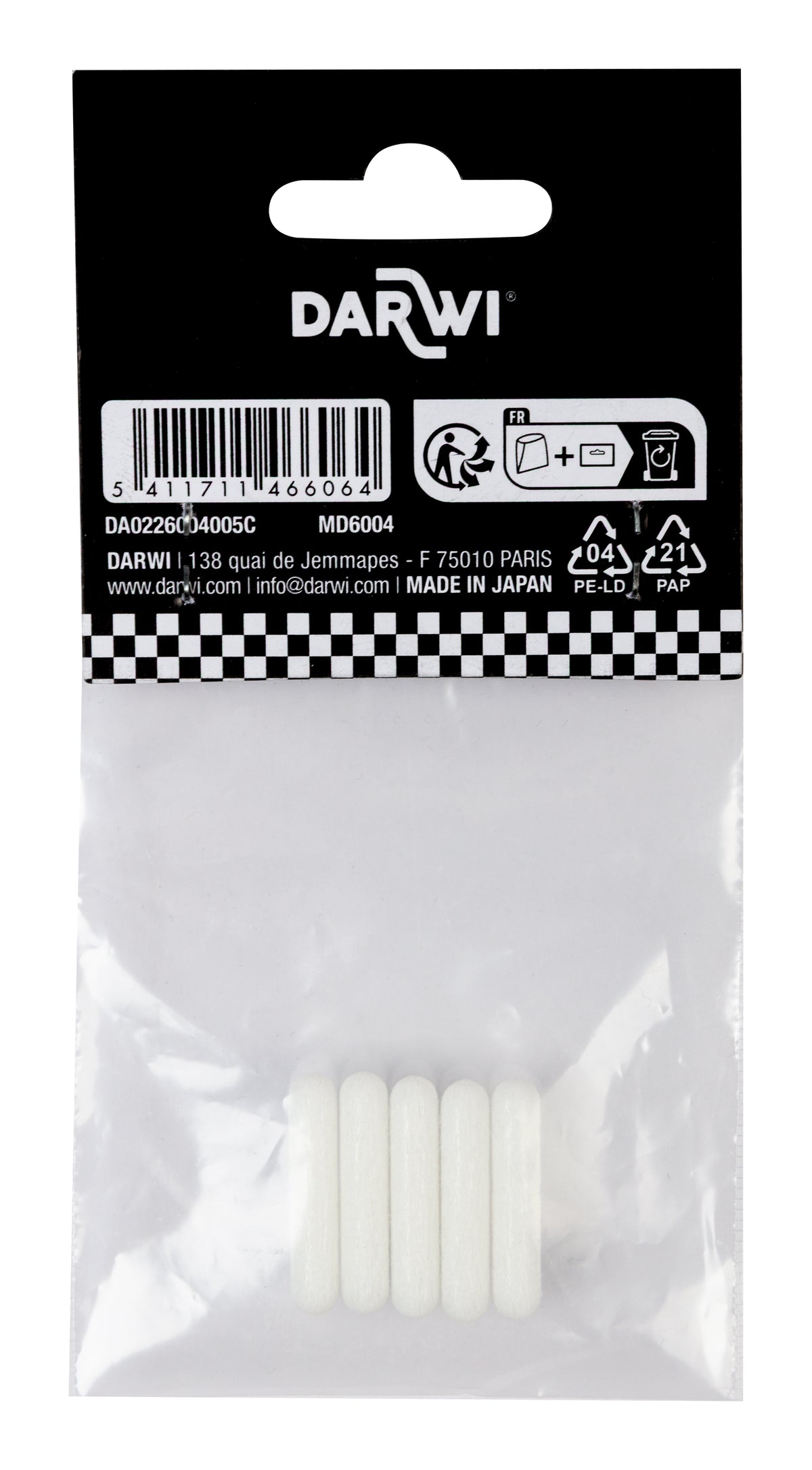 DARWI Marbel náhradní hroty 4 mm – 5 ks