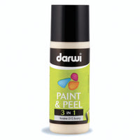 Slupovací barva na sklo DARWI Paint & Peel 3v1 80 ml – slonovinová