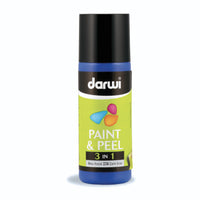 Slupovací barva na sklo DARWI Paint & Peel 3v1 80 ml – tmavě modrá