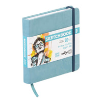 DARWI skicovací blok Soft Blue 14 x 14 cm 140 g 80 listů