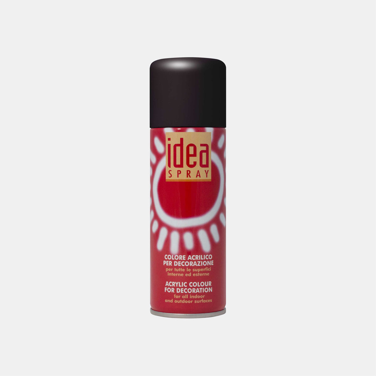 Dekorativní barva a lak ve spreji MAIMERI Idea Spray 200 ml – Černá