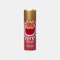 Dekorativní barva a lak ve spreji MAIMERI Idea Spray 200 ml – Flitrová zlatá