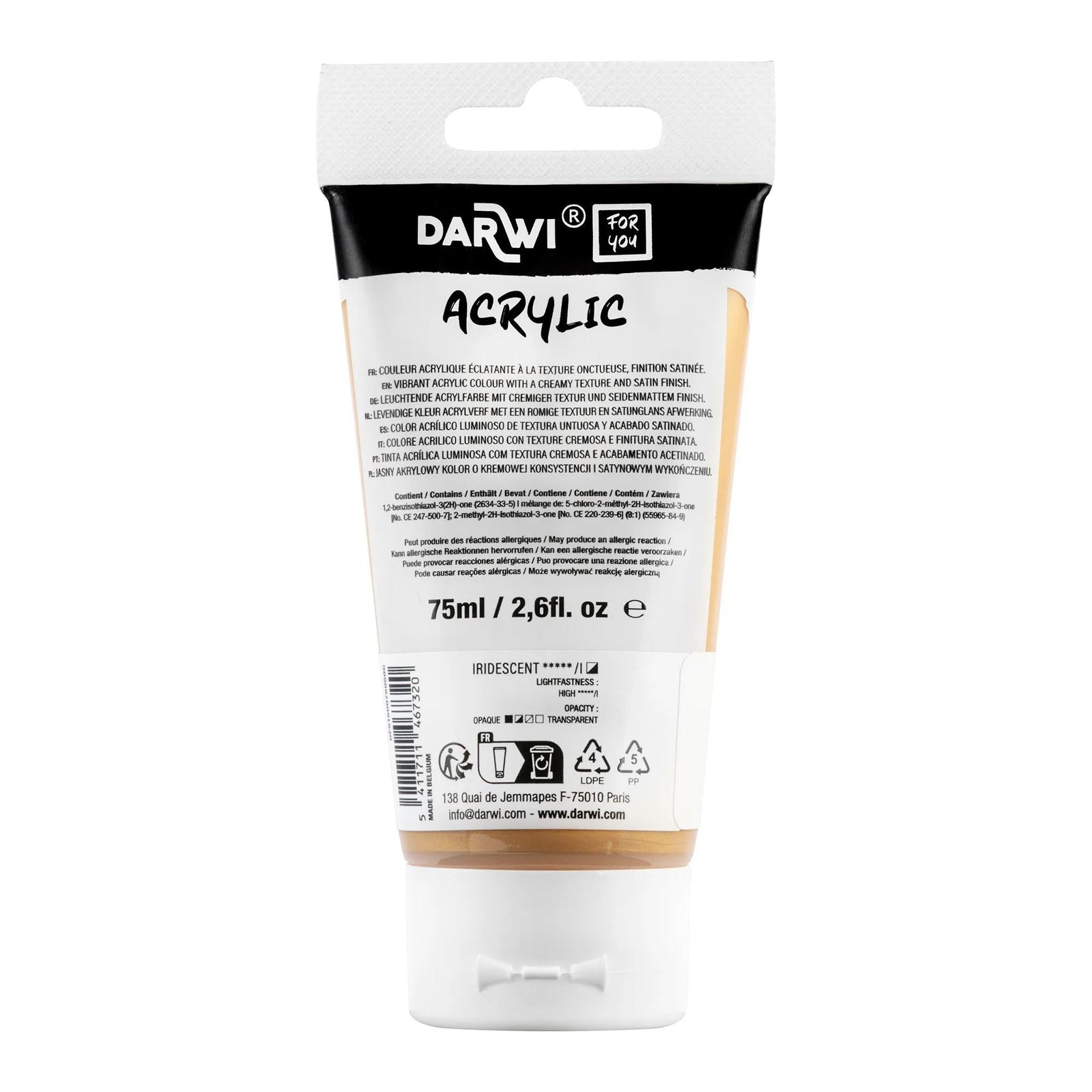 Akrylová barva DARWI Acryl 75 ml
