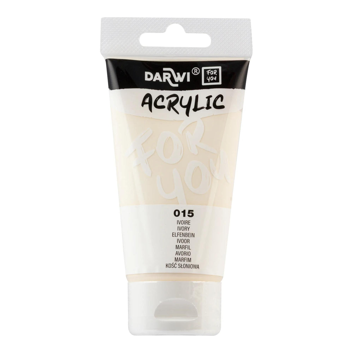 Akrylová barva DARWI Acryl 75 ml – Slonová kost
