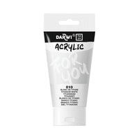 Akrylová barva DARWI Acryl 75 ml – Bílá